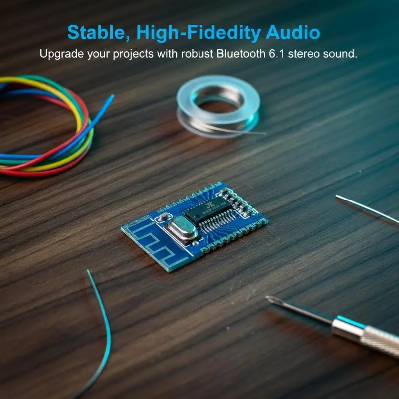 KCX_BT003 BLE 5.0 Stereo Audio Receiver Module Audio Formats MP3 WMA WAV FLAC Decode Board Lossless Music