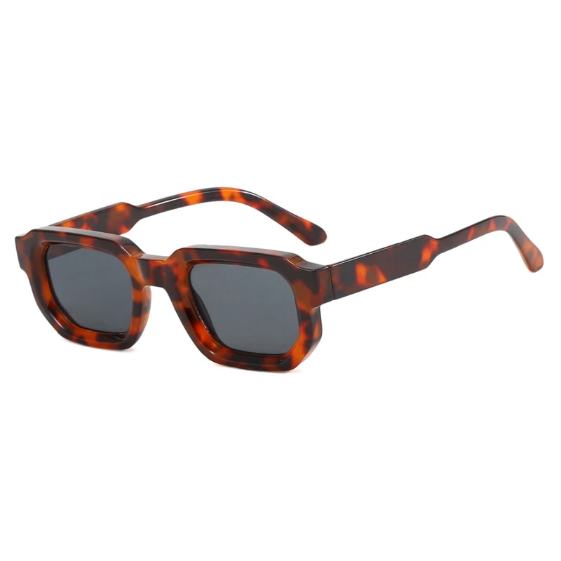 Heren Vintage Rechthoekige pc Frame Zonnebril Mode Retro Zonnebril Luxe Merk Design Shades Eyewear Dames Bril