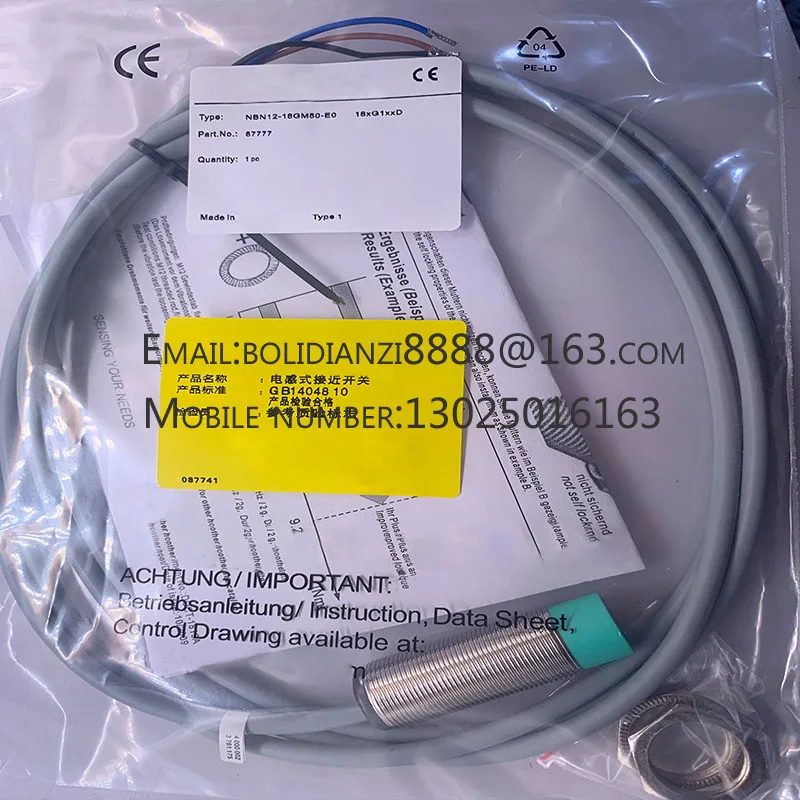 

Original sensor NBN12 NBB8-18GM50-E2/GM60/40-E0/A2/A0/WS/Z0/Z4-V1
