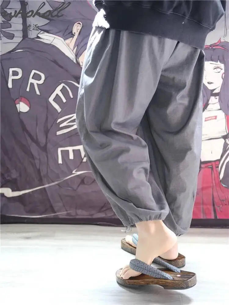 Geta – pantoufles d'été japonaises en bois pour hommes et femmes, tongs plates en bois, pantoufles de maison, sabots, chaussures, Costumes de Cosplay