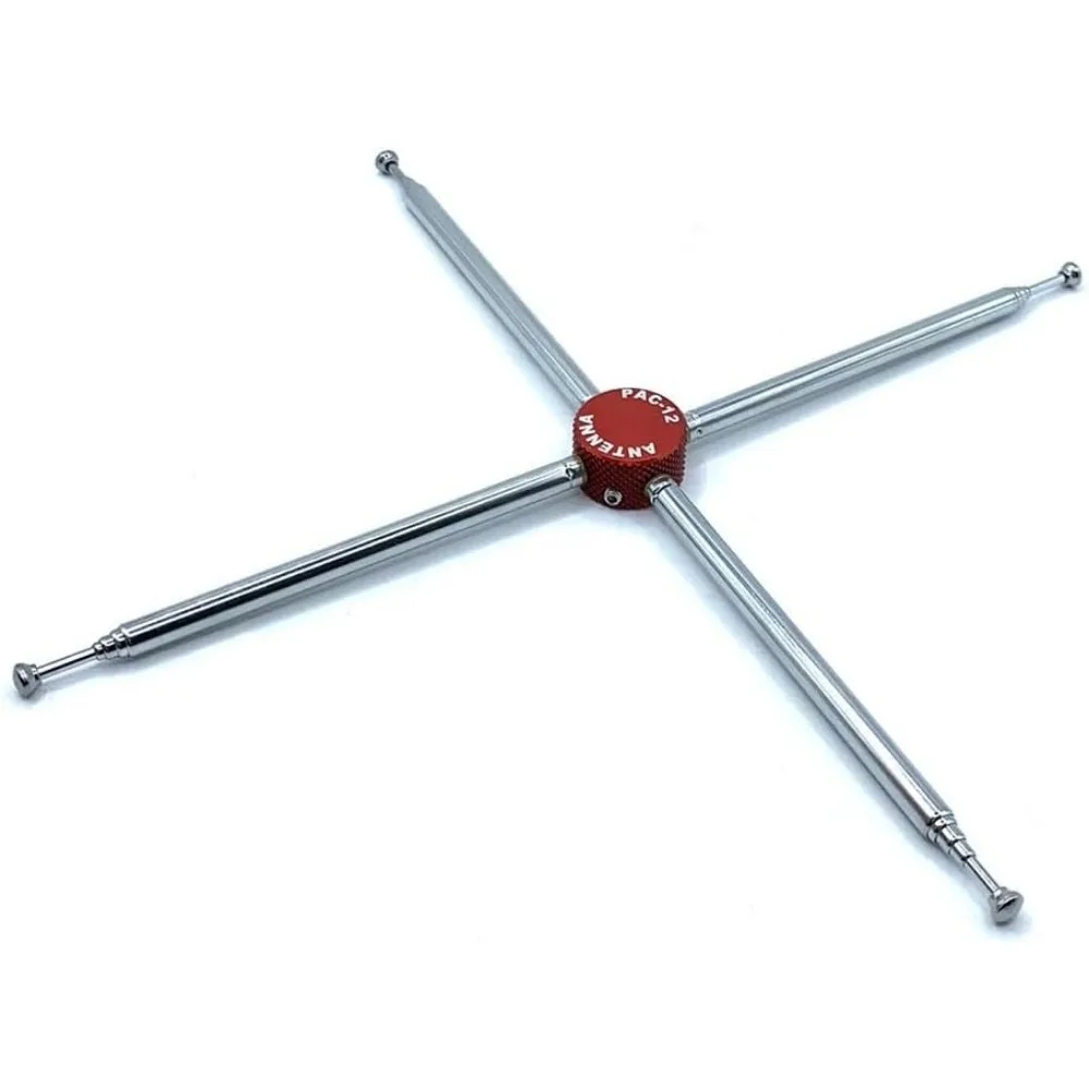 PAC-12 JPC-12 Aluminum Antenna Capacitor Cap, 300mm Length Extender Noise Reduction Telescopic Accessory