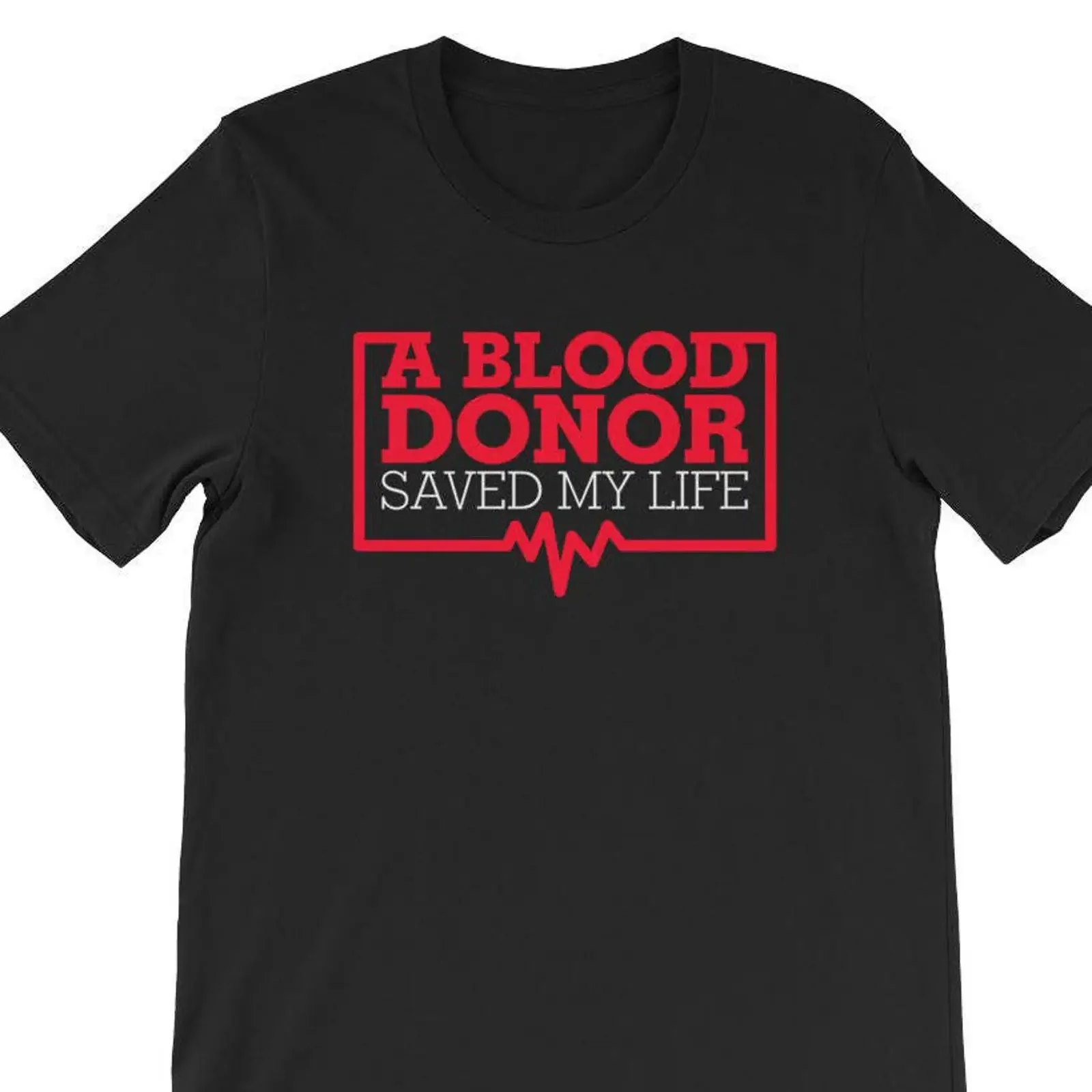 A Blood Donor Saved My Life T Shirt Donation Awareness  vintage Washed Soft Stylish Stretched streetwear homme designer clothes