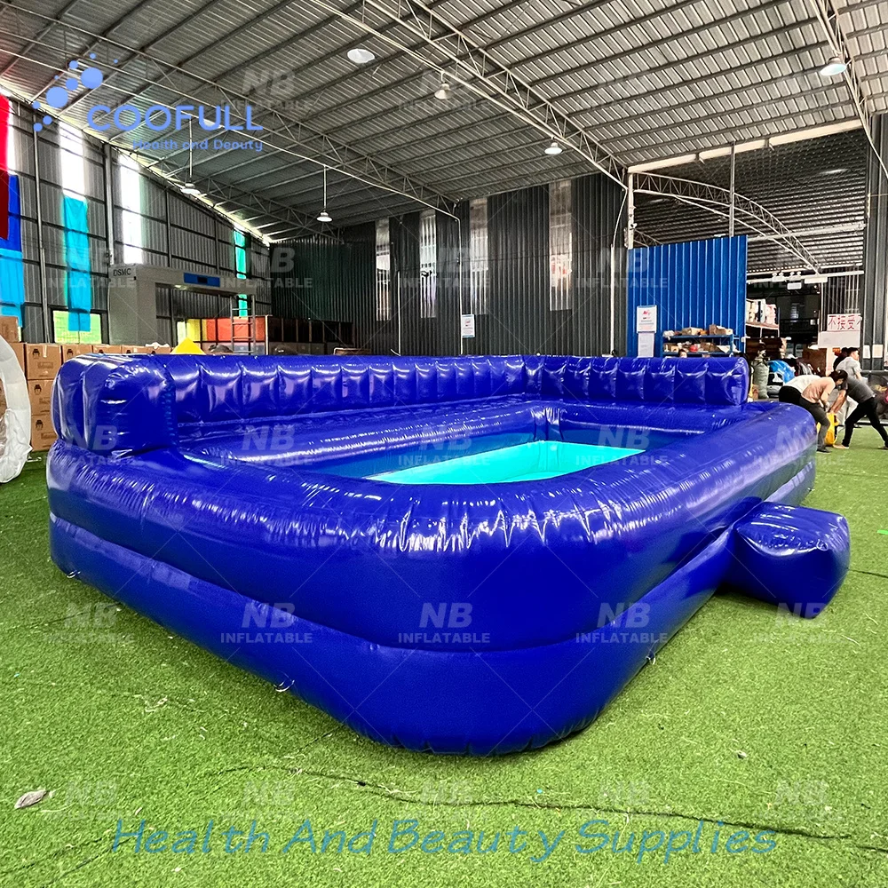 Coofull Commercial Customized Inflatable Sofa Pool for Family Parties and Gatherings Inflatable Sofa Pool Lounger Backyard Party