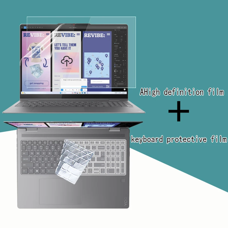 

Suitable for Lenovo Yoga 7 2-in-1 16ILL10/16AKP10 computer screen film Gen10 keyboard protective film antireflection film