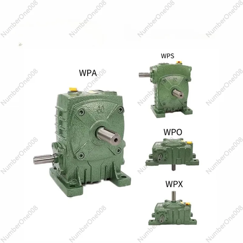 

WPA WPS WPO WPX40 50 60 70 80 100 Gearbox Iron Shell Worm Gear Reducer Small Motor Transmission Gears Reduction Box