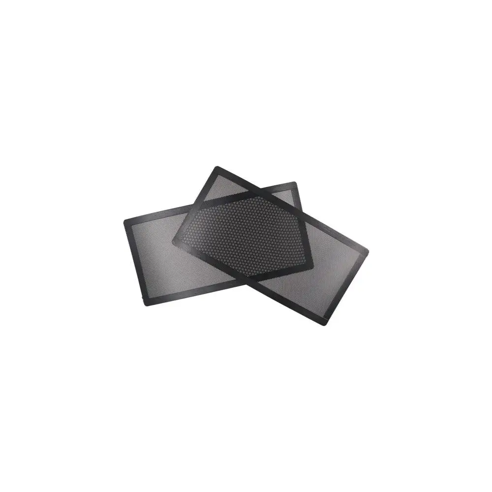 Black Magnetic PVC PC Case Cooling Fan Dust Filter Mesh Computer Guard Cover Horn Net