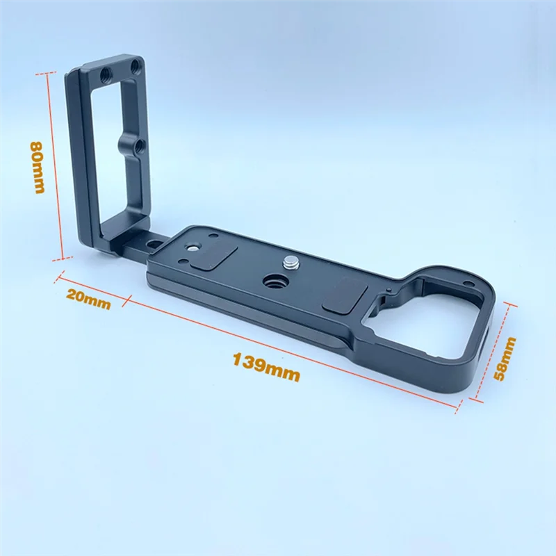 SQPP-быстросъемная пластина L-кронштейн, ручка для камеры SONY A7C2 A7CR, основание для ручки камеры, вертикальный L-кронштейн