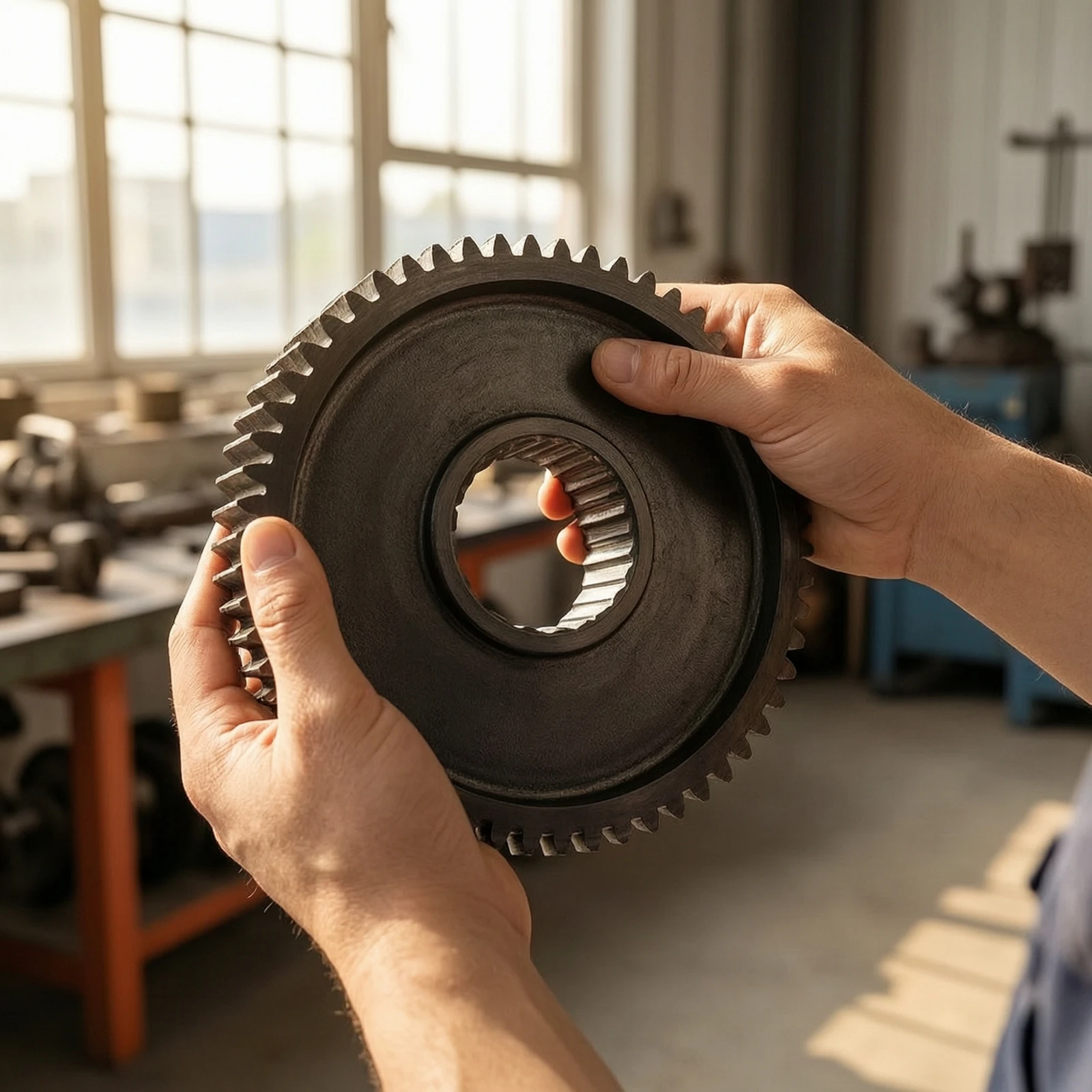 Reduction Gear Wear-Resistant Hoist Gear for Mechanics, Gearbox Maintenance, Workshops