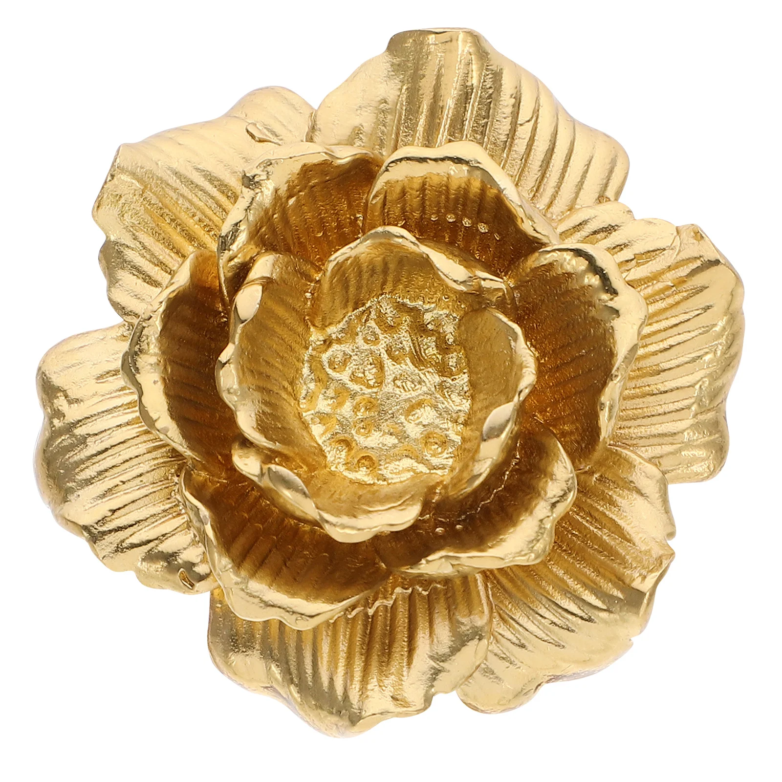 

Rose Flower Brass Cabinet Knob Modern Decorative Pull Handle for Drawer Door Cupboard Furniture Handles Vintage Kitchen Bedroom
