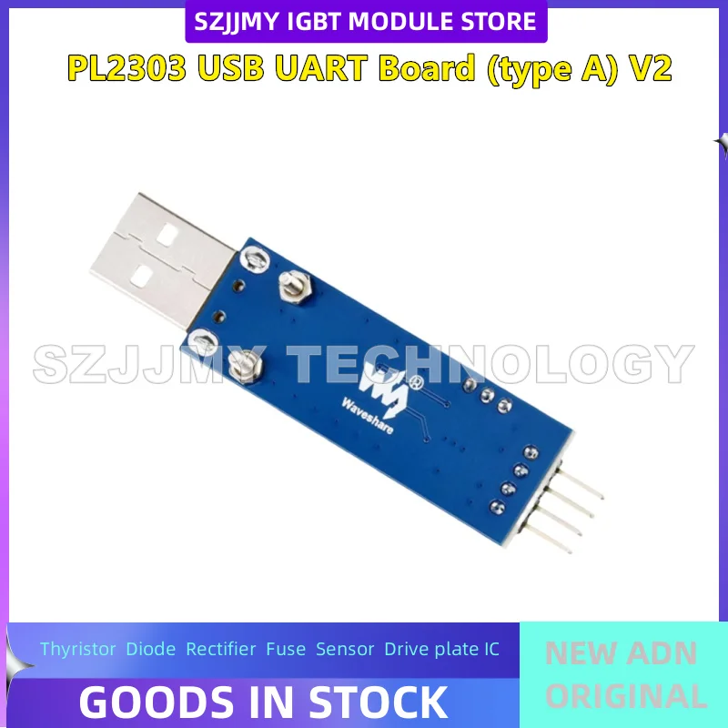 جديد وأصلي في المخزون PL2303 USB إلى UART/TTL وحدة المنفذ التسلسلي العالمي V2 USB نوع A واجهة 1.8 فولت #1