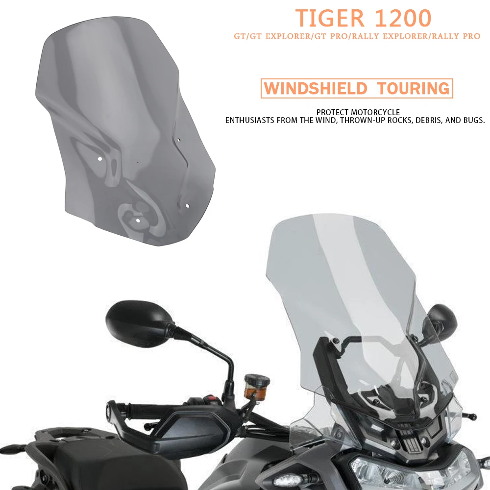 

Для Tiger1200 GT Pro Tiger 1200 GT/GT Explorer/Rally Pro/Rally Explorer 2022-2024 новые чехлы на лобовое стекло мотоцикла