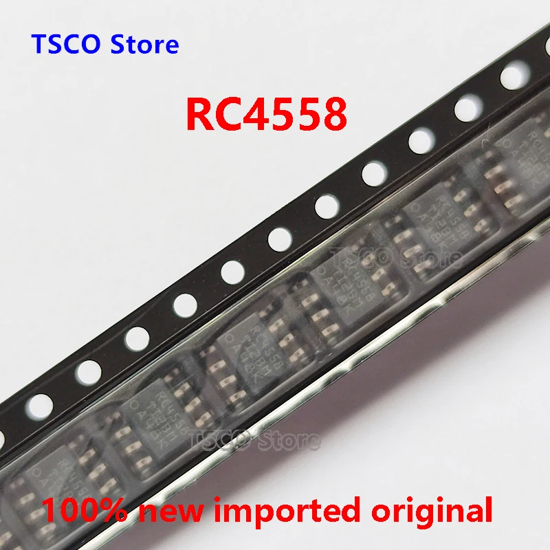 10piece  RC4558  RC4558P  New original  audio driver chip TSCO Store