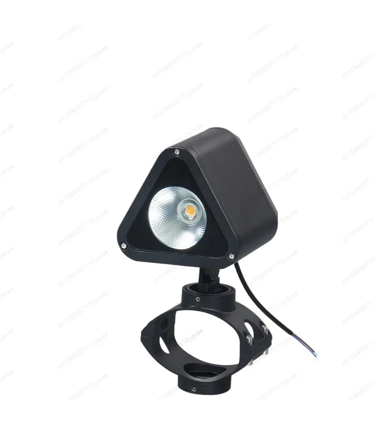 Outdoor lighting tree rainproof column holding hoop light COB pole holding pole ground insertion tree light 6000K