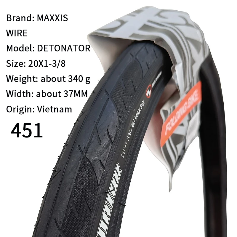 MAXXIS DETONATOR (M203) 700c Ultraleve, Acessório Para Bicicleta, 320g, 700 X 25c, Pneus De Estrada, Fio De Aço 60tpi,Bike Tire