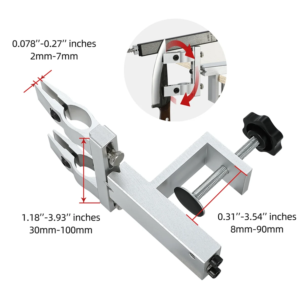 

Y02AS06 Профессиональная точилка для ножей с фиксированным углом, точная и эффективная точилка для ножей Точилка для ножей