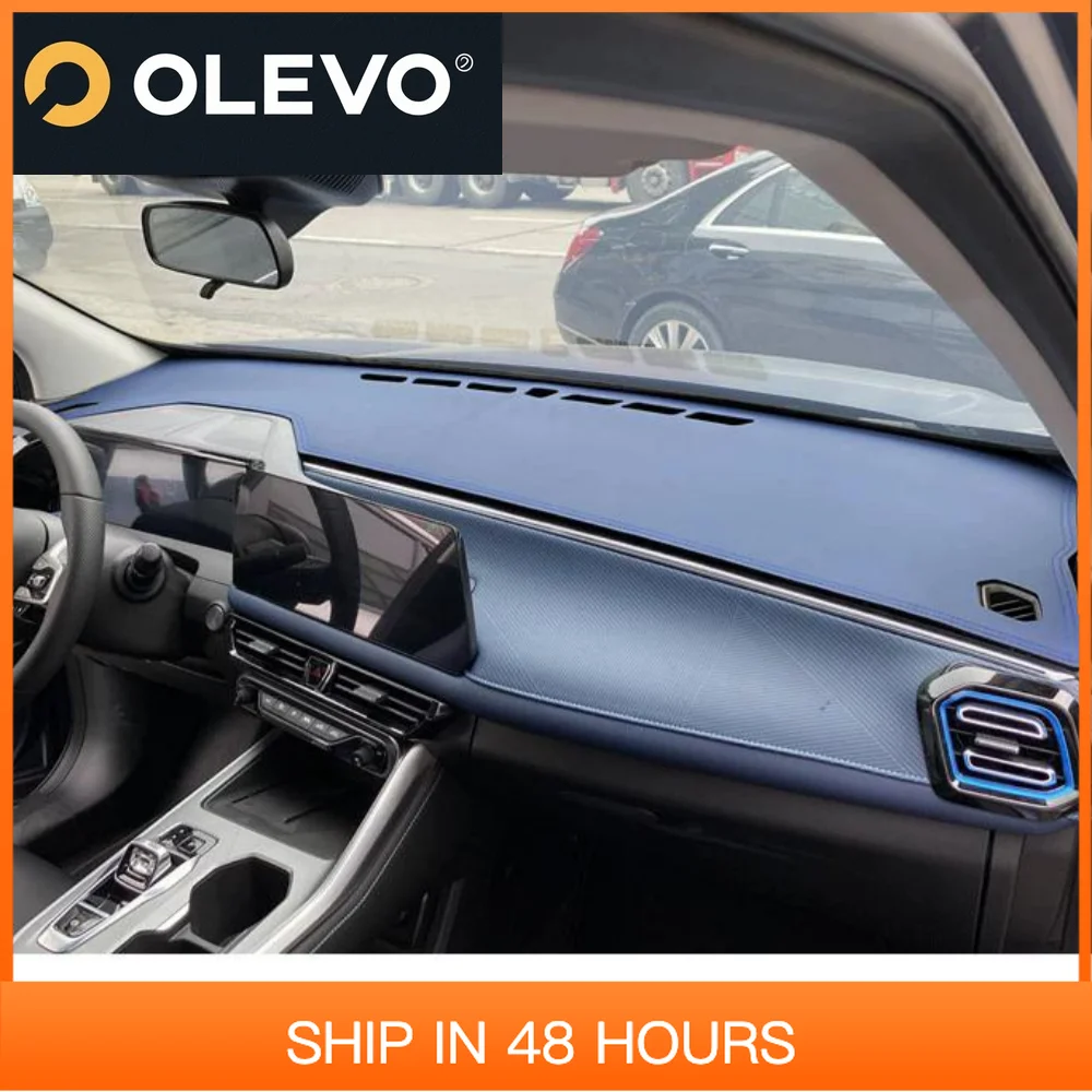 

Новый для Trumpchi GAC GS3 Emzoom 2022 2023 2024, автомобильный инструмент, кожаный коврик для приборной панели, противолегкий коврик, солнцезащитный коврик, внутренний декор