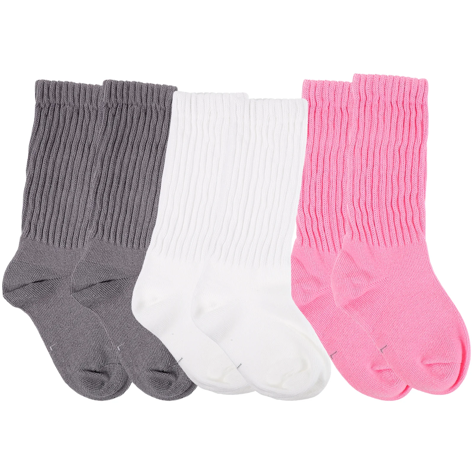 

3pcs Kids Cotton Mid-Calf Warm Soft For Boys Girls 4-8 Years Old Breathable Ankle Socks Children Footwear Home Outdoor Use Baby
