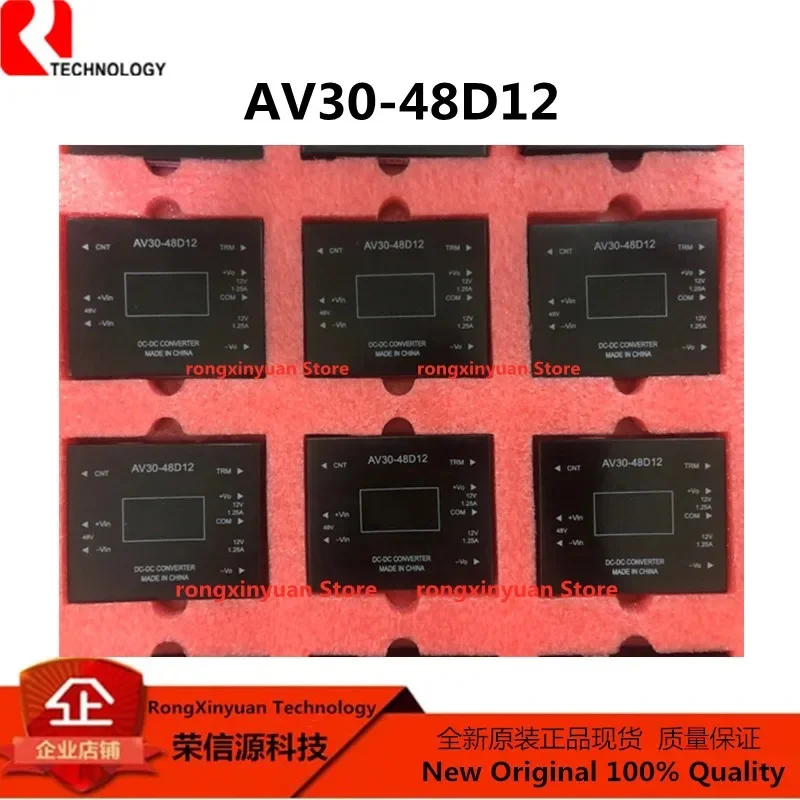 1 قطعة/الوحدة AV30-48D12 DC-DC تحويل AV30 48D12 AV3048D12 وحدة 100% الجديدة المستوردة الأصلي 100% جودة
