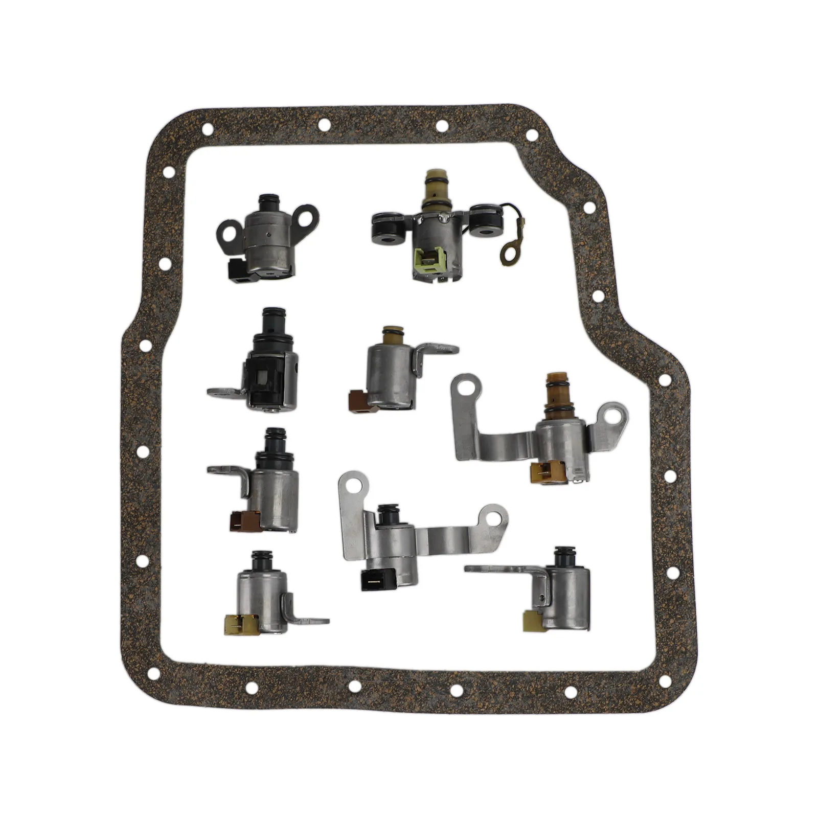 JF506E 09A Transmission Shift Solenoid Set Gasket For VW Jetta 1.8L/1.9L Diesel 2.8L 1999-2005 Remanufactured Engines N88- N93