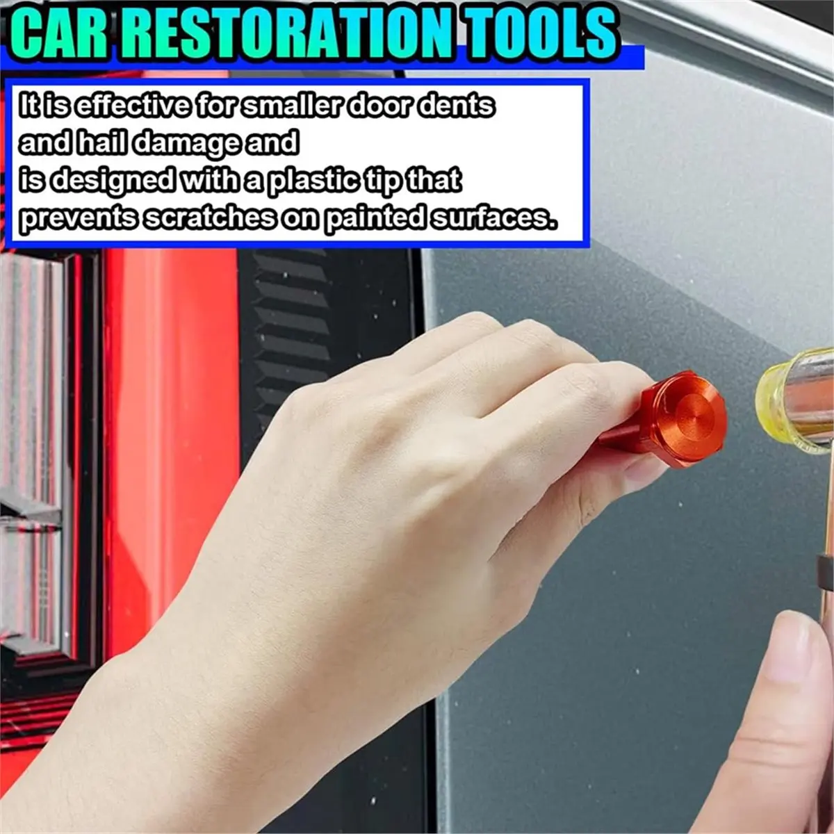 A24I Car Dent Repair Tools Set Auto Body Part Mechanical Multiple Size Puller Kit Paintless Knockout Pen Automobile