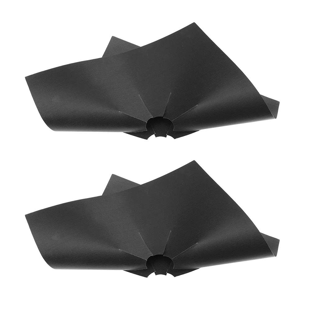 2 Pcs Gas Stove Cover Protection Mat Protector for Range Burner Protective Protectors