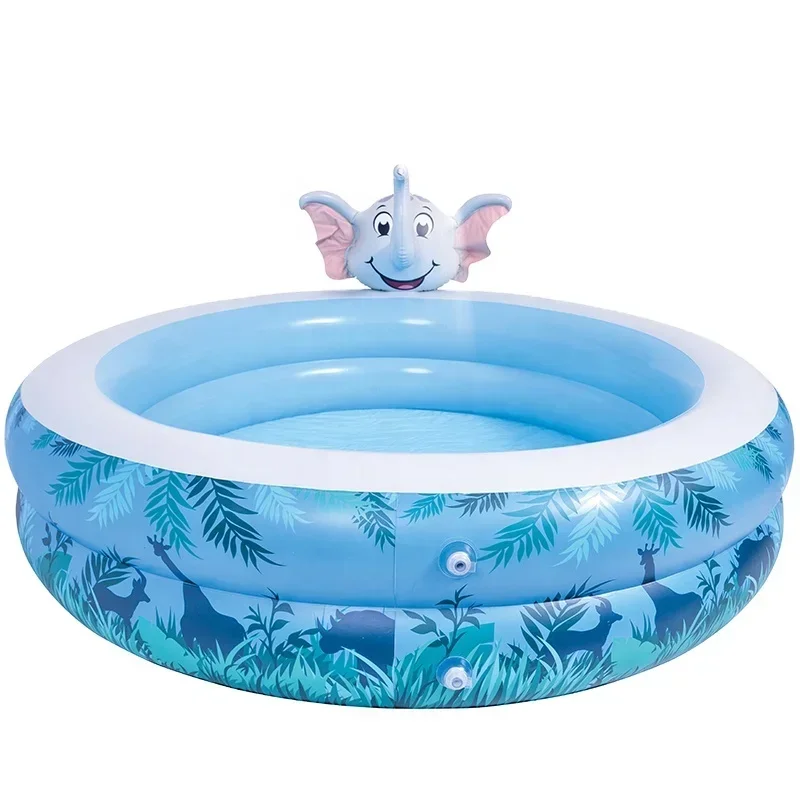 Elephant Spray Pool outdoor inflatable water sports pool floating swimming toys for kids