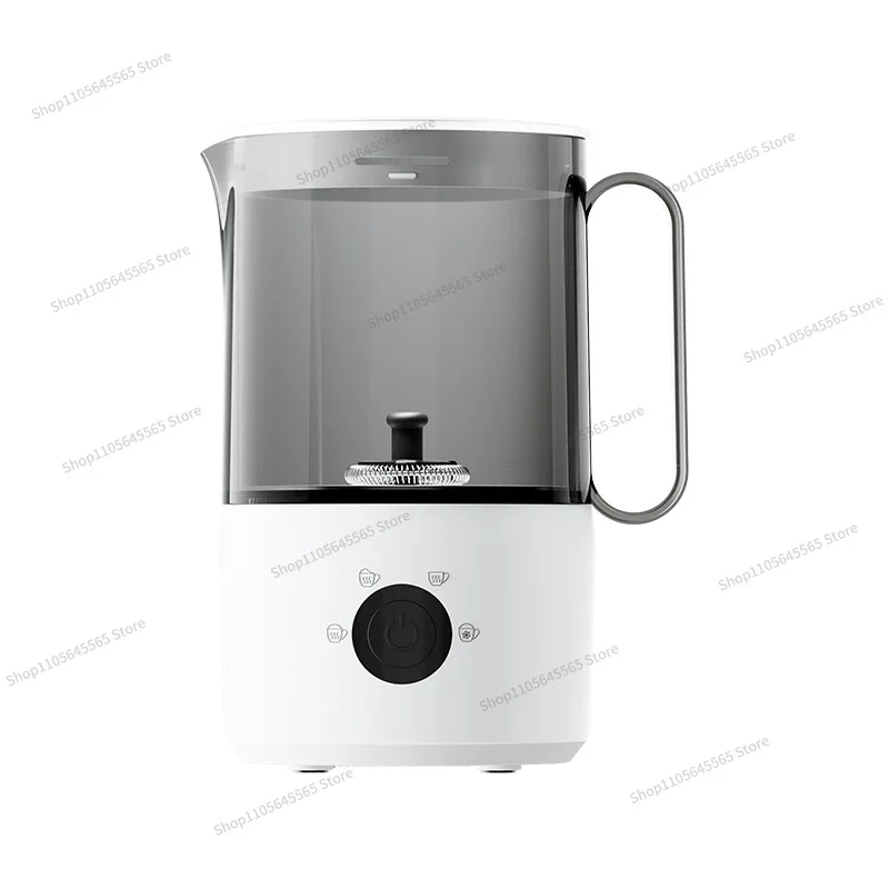 For the new electric milk foam pot, automatic transparent acrylic milk frother, milk foam