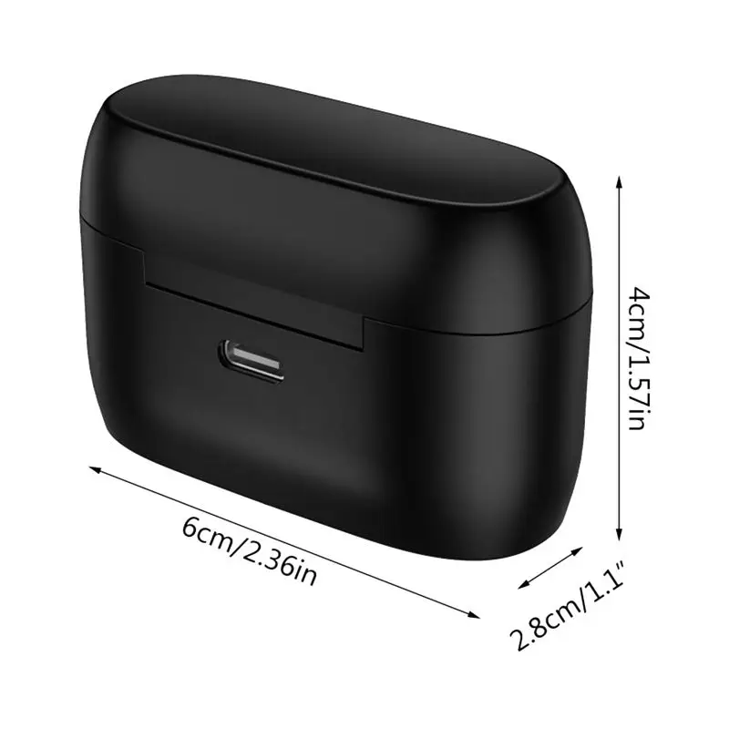 [N11R} para Jabra Elite 85T caja de carga de repuesto para Jabra Elite Active 85T funda de carga de auriculares inalámbricos Bluetooth