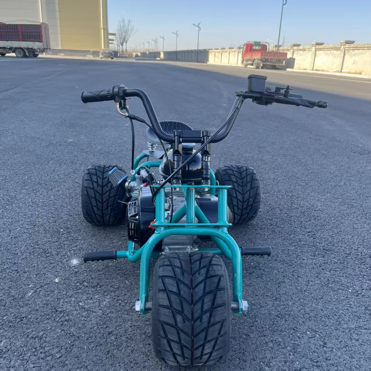 دراجة نارية كلاسيكية خضراء داك - مراجعة Go Kart Pedal Kids وسعره