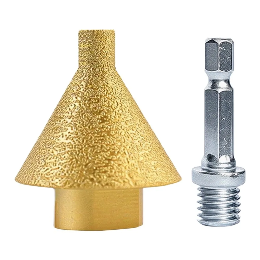 for Stone Edge Polisher Vacuum Brazed Grinding Head Vacuum Brazed Technology Reduced Abrasive Loss Easy Installation Grinding