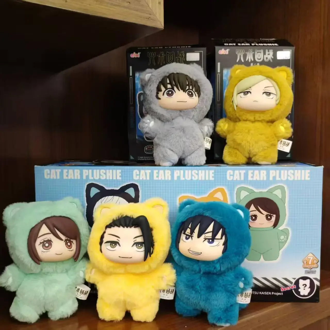 ตุ๊กตาอนิเมะ Eaki Jujutsu Kaisen ของแท้ ชุดบลายด์บ็อกซ์ ของตกแต่งห้องสะสม ของขวัญสั่งทำพิเศษสำหรับเด็ก