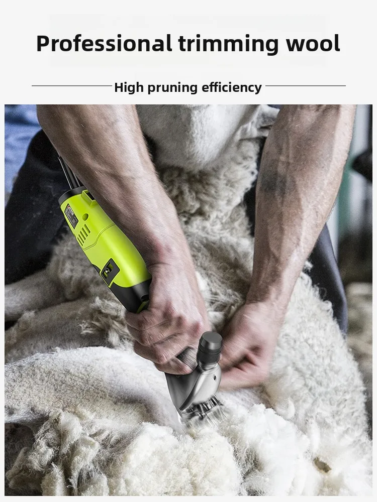 Electric Sheep Shears Heavy Duty Wool Clipper Professional Sheep Trimmer for Wool Cutting Wool shears