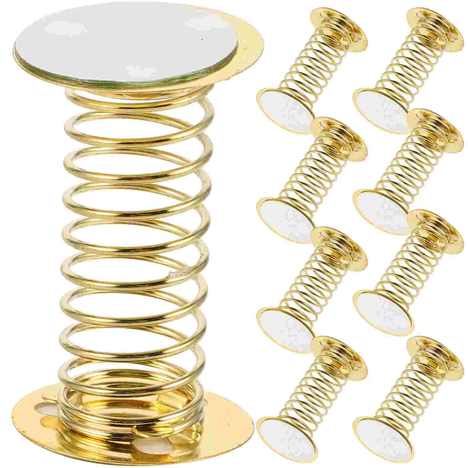 10 Pcs Spring Base Ornaments Shaking Head Dolls Springs Cleo De Nile Dancing Toy Metal Wobble for Dashboard Baby