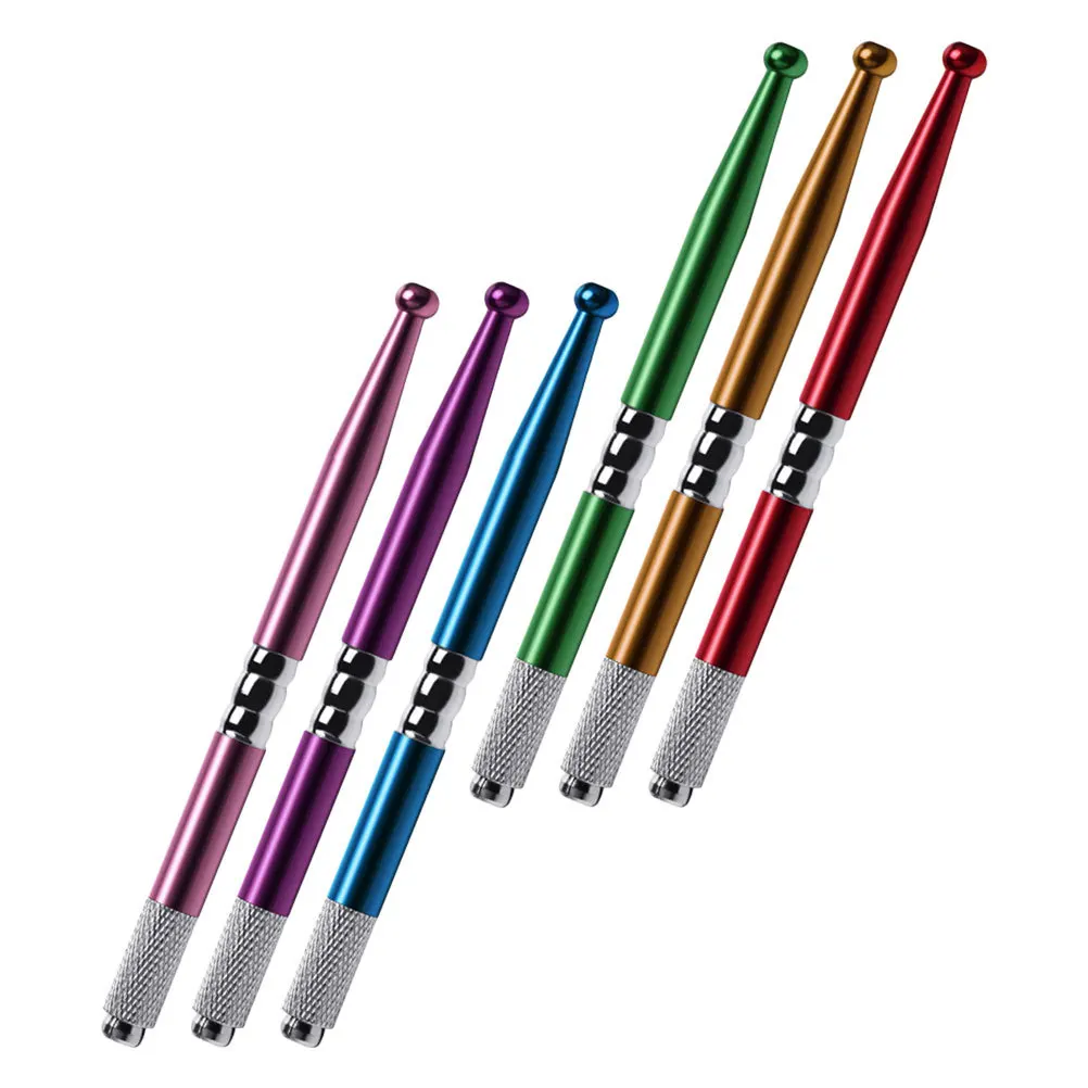 

6Pcs Eyebrow Embroidery Pen Professional Manual Tattoo Tool Lightweight Easy to Use for Eyebrow Shading Artists Students