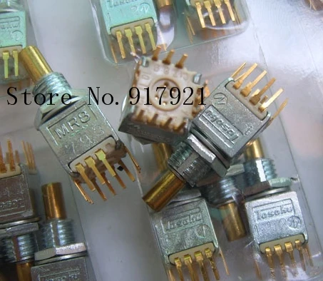 [ZOB] MR8 electronic hand wheel switch MR8A East Japan survey TOSOKU MR8AV109 band switch rotary switch --3pcs/lot