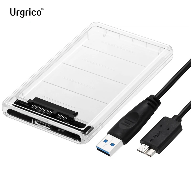 

Внешний корпус для жесткого диска 2.5 дюйма с интерфейсом USB 3.0 и SATA II, без использования инструментов, для ноутбуков/Mac/ПК