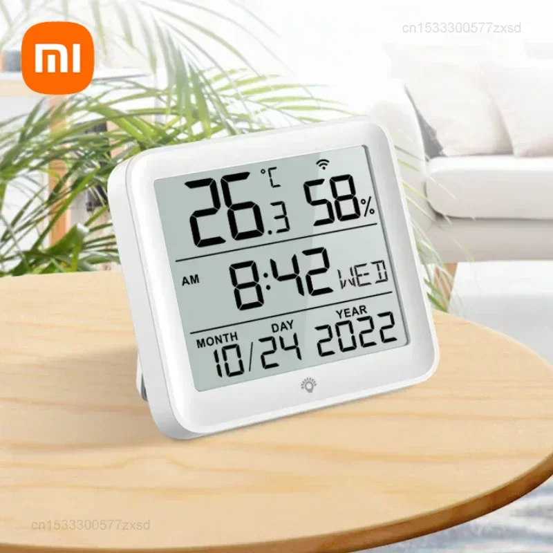 Xiaomi Tuya WIFI Temperature Humidity Sensor Hygrometer Thermometer Smart Home Backlight Support Alexa Google Weather Sensors