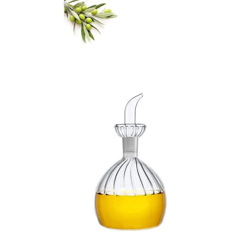 5 oz/150 ml Olive Oil & Vinegar Dispenser with Non Drip Spout - Oil Pourer Dispensing Bottles Soap dispenser for Kitchen BBQ and