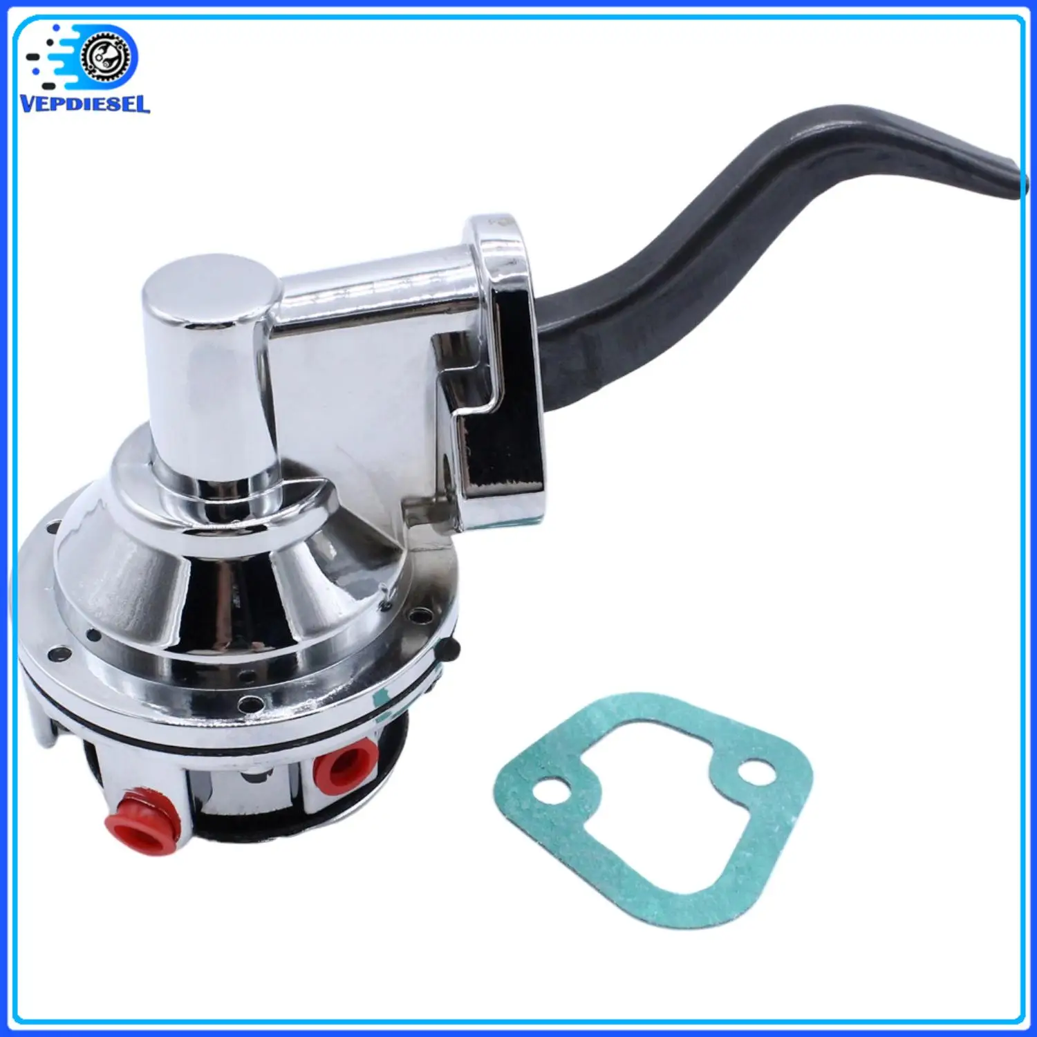 

301-455 Новый механический топливный насос Chrome для Pontiac 301 455 V8, автомобильные аксессуары большого объема