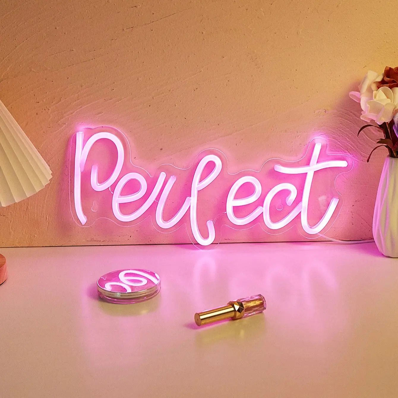 

Chi-buy светодиодный неоновый идеальный неоновый свет с питанием от USB, ночник, 3D настенное искусство, декор для спальни, гостиной, лампы, знаки