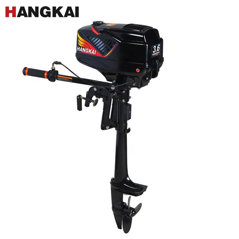 

China Cheap 3.6HP 2 Stroke HANGKAI Outboard Engines For Boat Sale