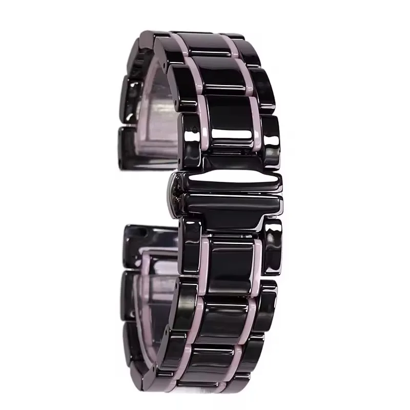 

Luxury Ceramic Steel Watch Bracelet 20mm/22mm - Fit Samsung Huawei GT Men Women Black White Universal Strap