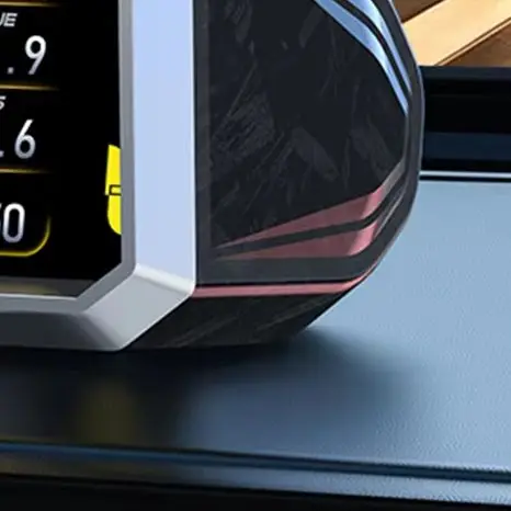 P31 Car HUD Head Up Display OBD2 GPS Dual System Digital Speedometer RPM Water Temp Voltage Gauge Off-road G-Meter Inclinometer