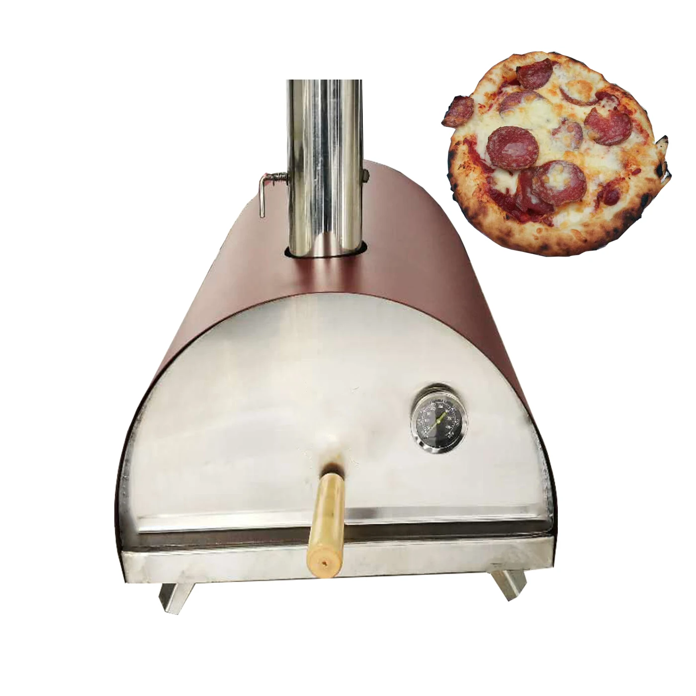Horno de pizza a gas con pellets a precio más barato