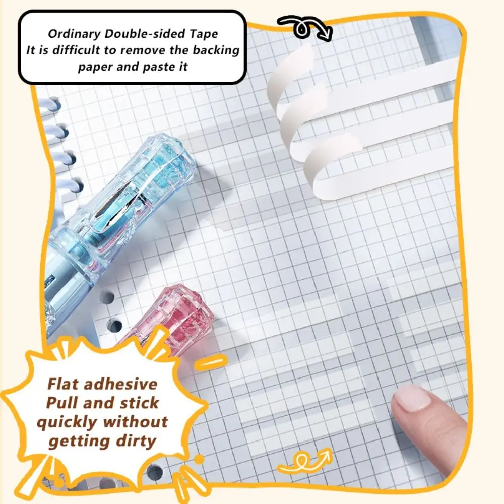 Высококачественная роторная клейкая лента в форме ручки, высокая вязкость, клейкая ручка, дозирующий клей, подарок