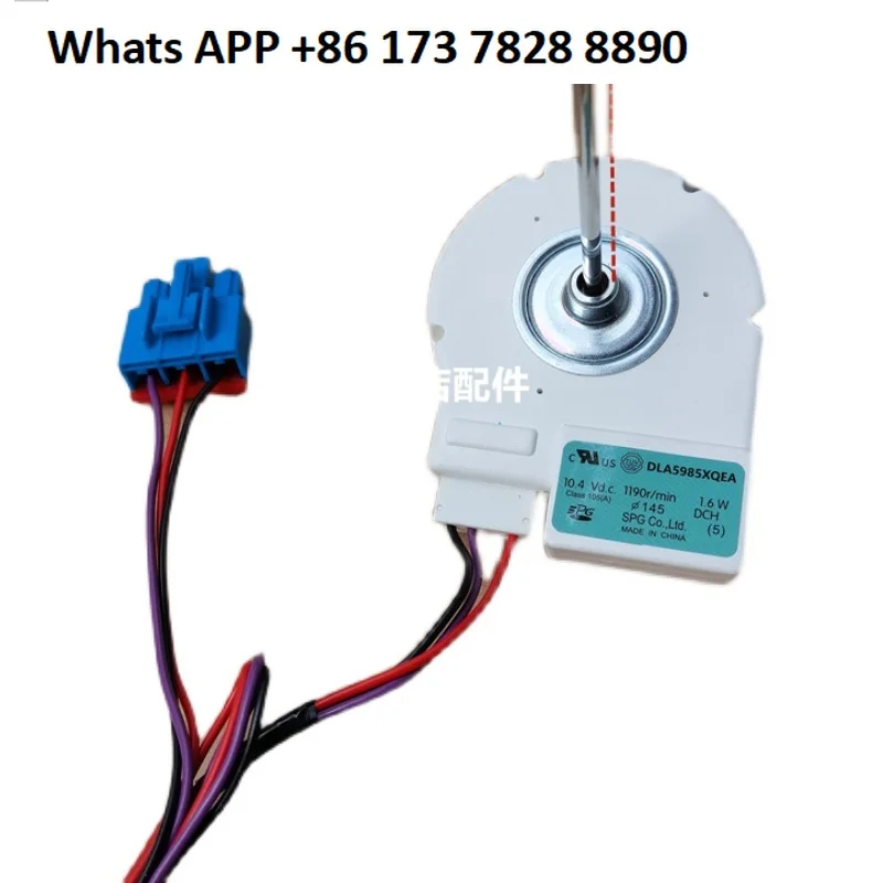 

Подходит для Hefei BCD-516WKM (E) вентилятор для холодильника с морозильной камерой DLA5985XQEA, двигатель вентилятора постоянного тока