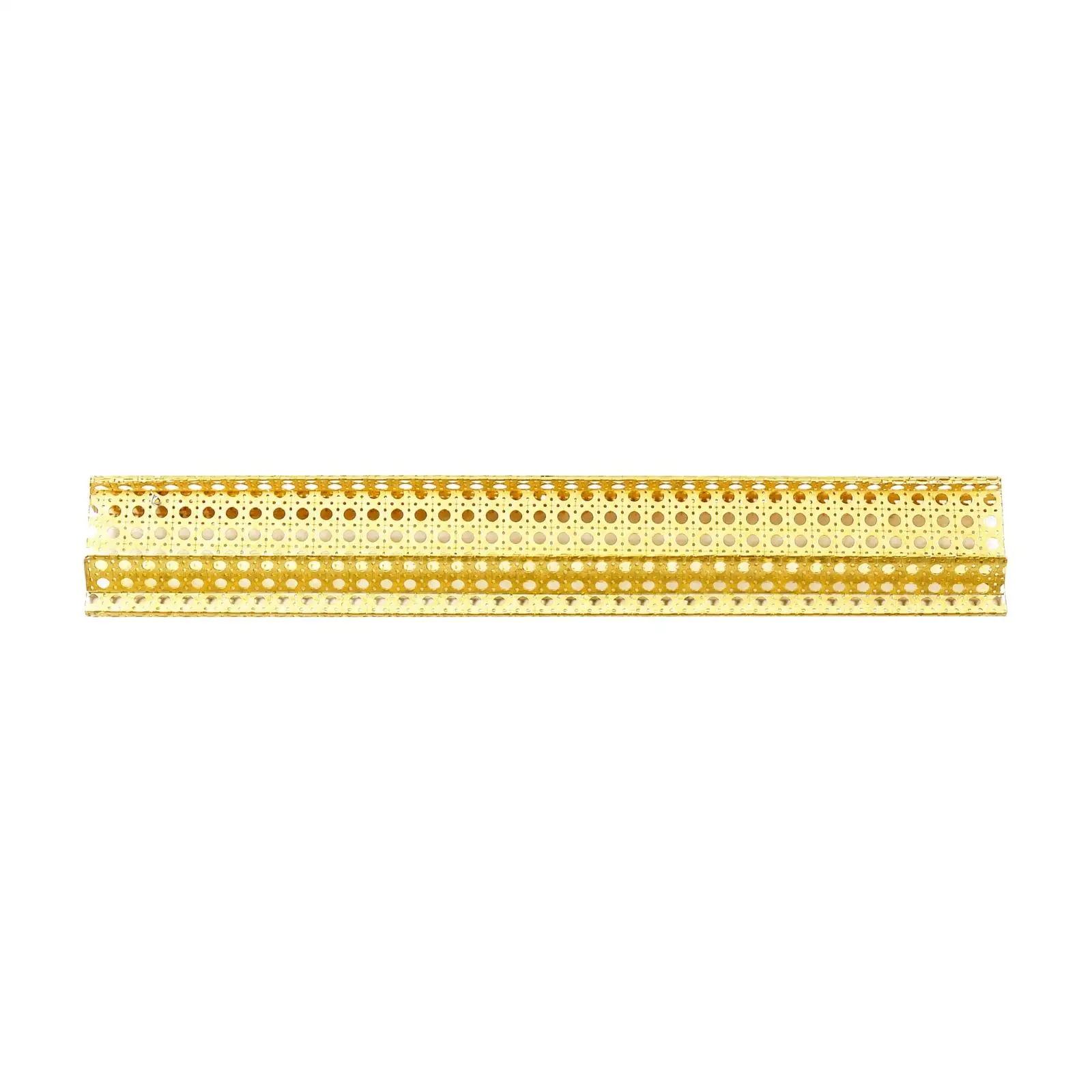U-Shaped Mahjong Tile Rack and Pusher Space-Efficient Acrylic Mahjong Rack with Woven Pattern Game Accessory Lightweight
