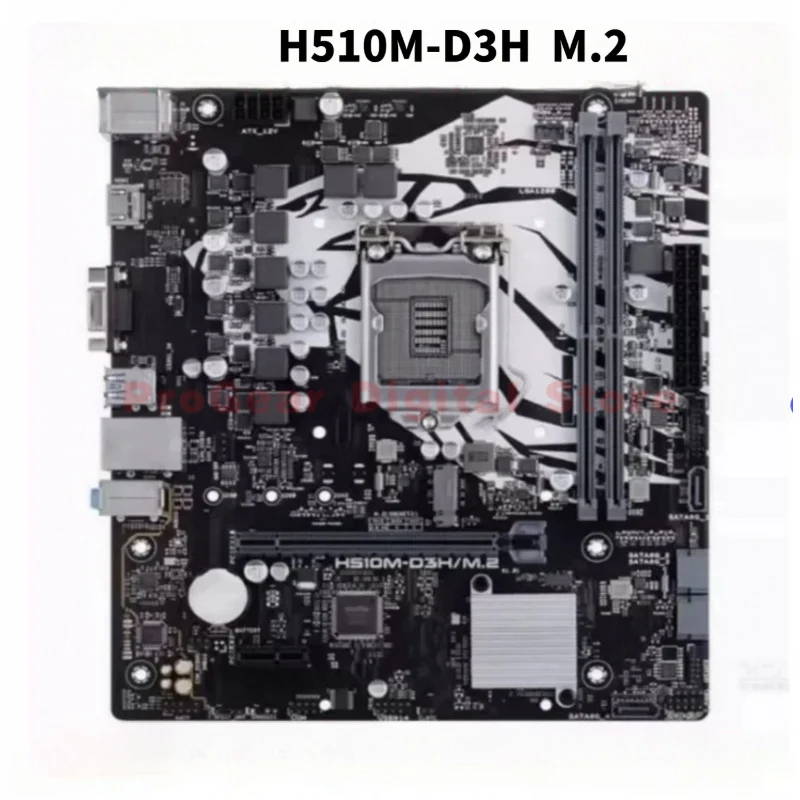 

Used for Shengqi H510M-D3H/M.2 LGA1200 mATX DDR4 Motherboard with M.2 Slot for Intel 10th/11th Gen CPUs