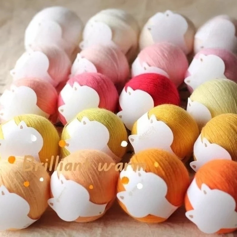 25g Micro-hook Very Fine Fleece Feeling Yarn，Cotton Yarn Fine Acrylic Fiber Yarn for Crochet Action Figure Doll Flower Material