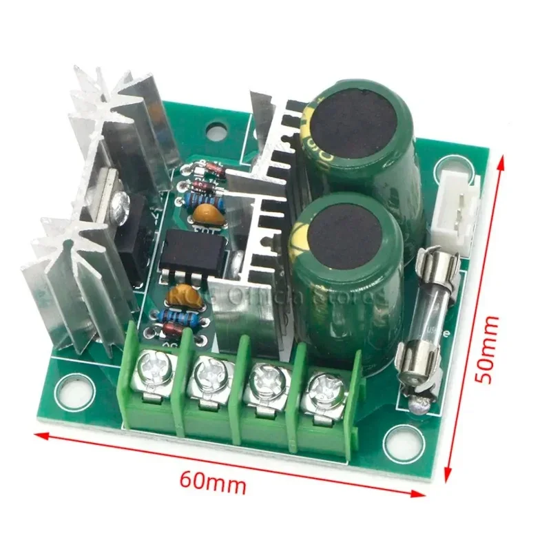 PWM DC motor governor pump stepless speed regulation switch 12v-40v 10A external potentiometer
